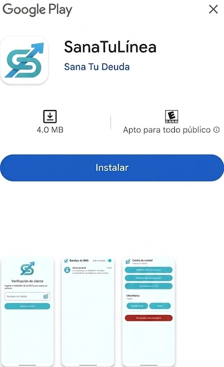 App SanaTuLínea